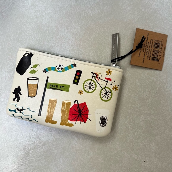 Starbucks Seattle 2019 Limited Edition Coin Change Purse NWT - Picture 2 of 5